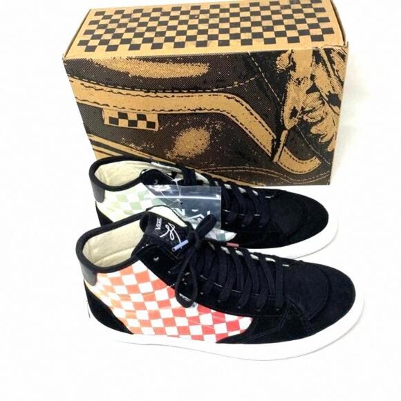 💖MEGA SALE💖VANS The Lizzie Checkerboard Multi Men’s VN0A4BX1BML Canvas - Picture 8 of 12